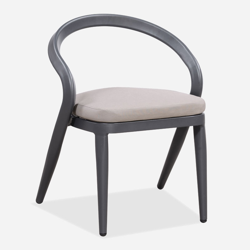 City Simple Dining Chair (GREY)