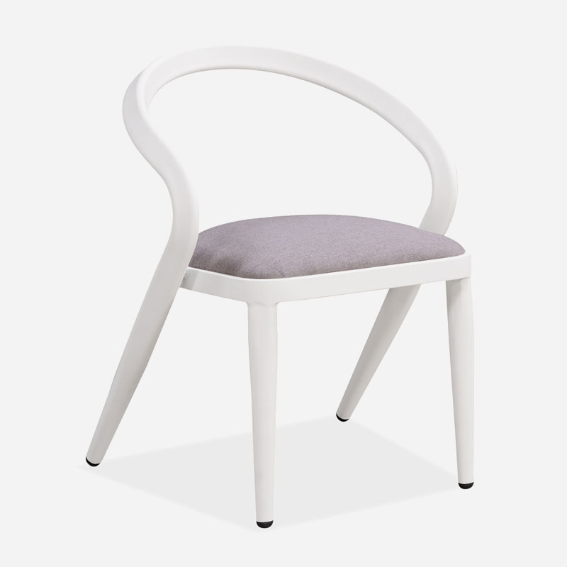 City Simple Dining Chair (WHITE)